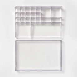 Extra Large Bathroom Plastic Tiered Cosmetic Organizer Clear - Brightroom™ 4 Extra Large Bathroom Plastic Tiered Cosmetic Organizer Clear - Brightroom™ -Decorate Storage Shop GUEST 0000318f e204 4cbf b2d4 d3762e607ab7