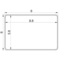 9"x6"x3.25" Large Plastic Bathroom Tray Clear - Brightroom™: Organizer, Stackable Storage, Hand Washable -Decorate Storage Shop GUEST 05a2cdc4 5844 497b b167 b2a15a61458f