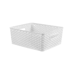 Y-Weave Medium Decorative Storage Basket - Brightroom™ -Decorate Storage Shop GUEST 12299a0f 077c 4595 85e6 da0a18d1922d