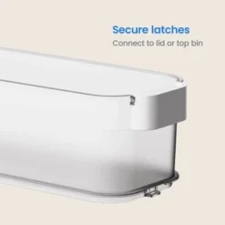 Click In Place 4.5qt Clear Slim Plastic Storage Bin With White Latch For Home And Office Organization - Brightroom™ 11 Click In Place 4.5qt Clear Slim Plastic Storage Bin With White Latch For Home And Office Organization - Brightroom™ -Decorate Storage Shop GUEST 125c1614 5aae 4313 9bf7 6ccb8f3bd729