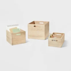 Large Decorative Light Wood Crate Natural - Brightroom™ 5 Large Decorative Light Wood Crate Natural - Brightroom™ -Decorate Storage Shop GUEST 1433e760 ccd4 4d74 8b8b fdcc848f7469