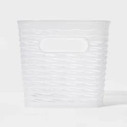 Wave Narrow Medium Storage Bin - Brightroom™ -Decorate Storage Shop GUEST 16f5fef2 8d35 4b6f 83ab 8d5588d28539