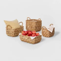 Rectangular Twisted Open Checkered Weave Basket - Brightroom™ -Decorate Storage Shop GUEST 201761e9 c2f6 4214 a69a 5b0470d995d6 1