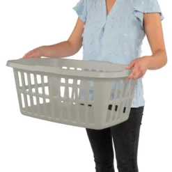 1.5bu Laundry Basket Gray - Brightroom™ -Decorate Storage Shop GUEST 2cd1c6f5 0c55 4128 b5ae 3dedca94f33d