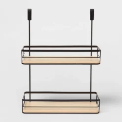 Over The Cabinet Tiered Shelves With Wood - Brightroom™ -Decorate Storage Shop GUEST 3d8b1093 ba4e 4693 b10d 6c7afcc98310