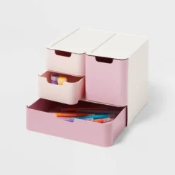 Modular Storage Drawer Set Pink - Brightroom™ -Decorate Storage Shop GUEST 426cf388 a3c0 4555 b9b4 7518b4037bbd