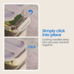 Click In Place 20.7qt Clear Open Front Plastic Storage Bin For Home And Office Organization White Latch - Brightroom™ -Decorate Storage Shop GUEST 6131a093 e3e6 47bc b880 d61c37afc6ce