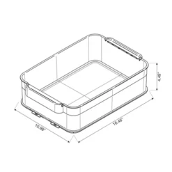 Click In Place 10qt Clear Plastic Storage Bin With White Latch For Home And Office Organization - Brightroom™ 17 Click In Place 10qt Clear Plastic Storage Bin With White Latch For Home And Office Organization - Brightroom™ -Decorate Storage Shop GUEST 7bc59eb0 84df 4c24 8827 dd8978f88d84