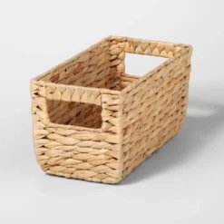 Woven Water Hyacinth Rectangular Basket - Brightroom™ -Decorate Storage Shop GUEST 8a915b46 0087 4c76 9169 70f6c96183b0