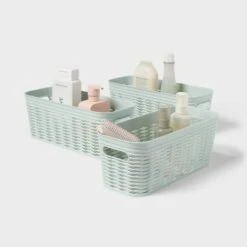 Wave Half Medium 3pk Mint Green - Brightroom™ -Decorate Storage Shop GUEST 940bfb70 2b20 4df9 863a bb87aa405fb1
