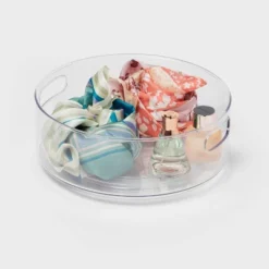 All Purpose Turntable Storage Clear - Brightroom™: PETG Utility Bin, 12"x12", 486 Volume, Spot Clean -Decorate Storage Shop GUEST 973cb463 792b 446a bd07 5de3e132b4e8