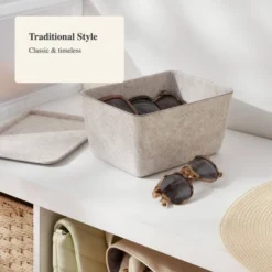 Lidded Felt With Lid Oatmeal - Brightroom™ -Decorate Storage Shop GUEST 98b5fd34 6cd1 45bf b4c7 82265a3094f8