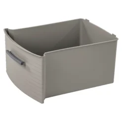 4 Drawer Weave Tower Dark Gray - Brightroom™: Plastic Storage Organizer, Portable Utility Drawers, Universal Storage -Decorate Storage Shop GUEST 9e3b7276 8ddc 4736 a94c 6e93c015fd4d