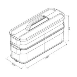 6pc Click In Place Slim Toolbox Kit Plastic Storage Home And Office Organization - Brightroom™ 21 6pc Click In Place Slim Toolbox Kit Plastic Storage Home And Office Organization - Brightroom™ -Decorate Storage Shop GUEST a0748a17 c46c 4389 bf49 9194656a6675