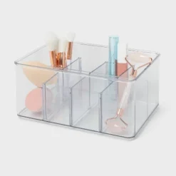 9"x6"x4" Bin Organizer Clear - Brightroom™ -Decorate Storage Shop GUEST aa7e2258 2ad6 45be 85ff 150c47e82e07