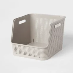Wave Open Front Bin - Brightroom™ -Decorate Storage Shop GUEST ab740cca d2bc 4309 9bb2 99d0e70afb8b