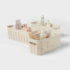 3pk Wave Half Medium Decorative Baskets Cream - Brightroom™ -Decorate Storage Shop GUEST ae8d7269 73e1 4c7d a081 9d0e7946ed6a