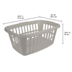 1.5bu Laundry Basket Gray - Brightroom™ -Decorate Storage Shop GUEST afa83693 4501 4327 a630 415b49f85445