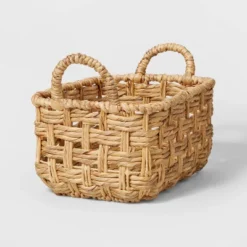 Rectangular Twisted Open Checkered Weave Basket - Brightroom™ -Decorate Storage Shop GUEST ba61f796 9806 4ff8 aafe 74316e76c14d