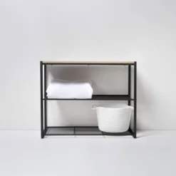 3 Tier Shoe Rack Black Metal With Natural Wood - Brightroom™ 13 3 Tier Shoe Rack Black Metal With Natural Wood - Brightroom™ -Decorate Storage Shop GUEST c136b996 a47b 4cd3 9536 a26df1deb6a1