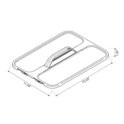 Click In Place Large Lid With Handle For Plastic Storage Bins For Home And Office Organization White - Brightroom™ -Decorate Storage Shop GUEST c9443ed5 6f7f 4be8 b7cb e59579cbf6ab