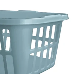 1.5 Bu Laundry Basket Pewter Aqua - Brightroom™ -Decorate Storage Shop GUEST ca2b2774 204f 4d1c 95c0 1a35791f4ff9