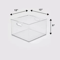 12" X 12" X 8" All Purpose Storage Bin - Brightroom™ -Decorate Storage Shop GUEST ca7b3513 2876 4b3c bb46 fdf71d2169ef