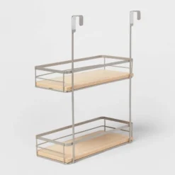 Over The Cabinet Tiered Shelves With Wood - Brightroom™ -Decorate Storage Shop GUEST dc5096e4 5435 4305 9c72 6076bf08e762