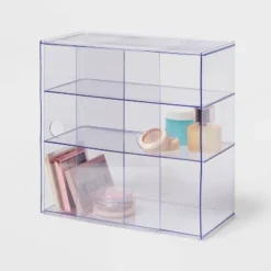 Clear Case With Sliding Doors - Brightroom™: Plastic Bath Caddy, Shower Organizer, Over The Door, 12"x6"x12" -Decorate Storage Shop GUEST ddc36c76 69d3 470e abb7 33a62199aa05