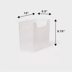 Medium Multipurpose Storage Bin Clear - Brightroom™ -Decorate Storage Shop GUEST e8813010 7aaa 4dec a2e4 ab84fa82c174