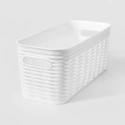 Wave Narrow Medium Storage Bin - Brightroom™ -Decorate Storage Shop GUEST f0a80dd8 f788 42e1 baa6 6e8da19d0473