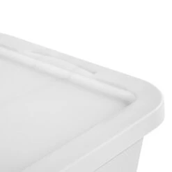 16qt Clear Storage Box With Lid White - Brightroom™ -Decorate Storage Shop GUEST f89d1403 4dbd 4064 8c6e 39217eec43ea
