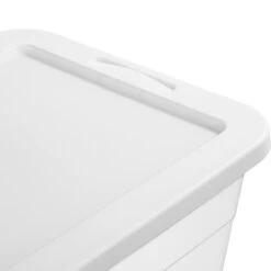 90qt Clear Storage Box White - Brightroom™ -Decorate Storage Shop GUEST f93cb393 1c73 4f8d a0a3 bee2d7137d19